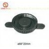 2600RPM Low Noise Electronic Cooling Fans 66*20mm in Plastic for Network device