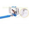 Blue Mobile Phone Selfie Stick 230 -1097 mm With Audio Cable