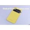 Yellow Samsung leather case for Sumsung Mega