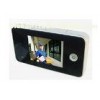 Energy Saving TFT LCD Panel Digital Door Viewer Easy Installation with Brass Peephole Barrel