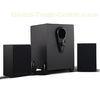 2.1Ch 3D Surround Sound Computer Speakers Wooden USB Unique For Music