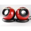 Custom 2.0 Channel Mini Computer Speakers USB Powered With Volume Control