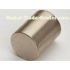 Industrial / Electronic N38 Cylinder Strong Rare Earth Permanent Magnet 1mm-200mm
