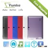7 inch android 4 0 with wifi dual camera tablet q88 allwinner a13 7" cheap Q88 tablet pcs