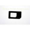 Black IPhone 5 Nano SIM Adapter With Nano 4FF - 3FF