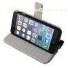Leather iPhone Bluetooth Keyboard Cover , Cell Phone Bluetooth Keyboard Case