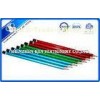 Girls Green / Blue / Red HEX Wood Painter Sketching Pencil Set Hot Stamping Logo
