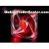 140mm Computer Case Cooling Fans in Red , 3 Pin high speed Cooling Fan