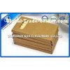 Wooden Colored Pencils Set In Kraft Paper Tube / 6 Pieces Recycled Mini Pencil