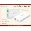 Aluminum shell Li Ion Rechargeable Power Bank for cellphone / MP3 / GPS