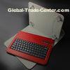 Colorful Leather   9 Inch Tablet Case With Bluetooth Keyboard 160mAh