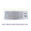 Compact Mini Industrial Keyboard With Trackball , Function Keys , Key Stroke Travel 2mm