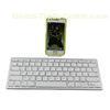 Aluminum cover and ABS keys Tablet Bluetooth Keyboard for smartphone / mobile phone