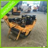 Walk behind single drum vibratory road roller