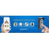 AlyBell Visual system night vision video doorbell two way talk WIFI wireless door phone intercom