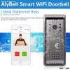 AlyBell Wireless Doorphone Intercom System Wifi Video Call Bell