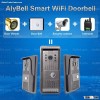 AlyBell wifi smart doorbell with motion detection and HD camera