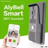 AlyBell New Wireless HD Megapixel P2P Wifi Camera doorbell, Onvif Wifi Doorbell Mobile Apps