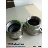 DIN2828 stainless steel camlock coupling with two NBR gasket