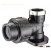 PP COMPRESSION ELBOW WALL PLATE