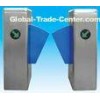 Flap barrier 304 stainless steel security gate barrier with in-built alarm system