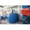 Stainless Steel Automatic PET Flakes Washing Line , Pet Flakes Hot Washing Machine