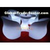 Chargeable LED Glow Furniture With Remote Controller / LED High Table And Chair Set