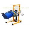 Yellow  Hydraulic Drum Transport Equipment Vertical - Lift With Scale
