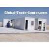 Customized Durable Prefab Modular Housing Construction With PVC Sliding Window