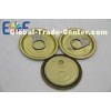 Coffee Pop Top Easy Open Can Lids , Food Grade Oval Vacuum Seal Lids