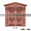 copper door