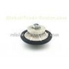 Vacuum Brazed Half-bullnose Shape Diamond Profiling Wheel With Plastic Ring 70mm Working Diameter