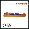Heavy duty polyester material Orange Flat Webbing Sling with single / multi - ply