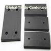 Rubber Damping Pad Silicone Gasket Custom Rubber Parts , Rubber Accessories
