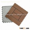 wood plastic  composite decking tile