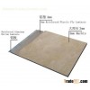 Natural stone laminated on plastic