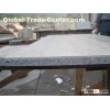 Natural stone laminated with granite and fiberglass