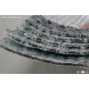 Double fire retardant air bubble sandwiched between layers of aluminum foil