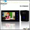Handfree 7'' color TFT LCD Electric lock-control apartment wired video door phone intercom s