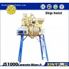 JS1000A electric concrete cement mixer the engineering and construction machine