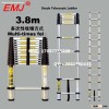EMJ 3.8m single telescopic ladder