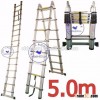 EMJ 5.0m joint telescopic ladder