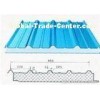 Custom PVC , Glass cotton Composite Roof Panels / composite wall sheets