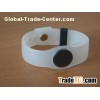 PVC Rubber Event Access Control RFID Wristbands Bracelets With 125KHz or 13.56MHz IC