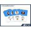 HF 13.56 MHz Smart ID Cards Printable Plastic RFID Employee Badges