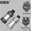 2016 new innovative top and bottom airflow control 25mm rta OBS crius plus rta VS Smok tf rta geekva