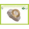 Fashion Dressing White Leather Strap Watch For Women With Big Face