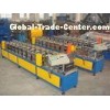 Colored Steel Gutter Steel Sheet Roll Forming Machine With PLC Control System