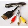 Xbox AV Audio and Video Game Cables with gold plating 1.8M length