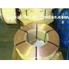180mm/3m Straightness Tyre Bead Wire Wrapping With 1242N / 50mm Adhesion And 0.89mmHT Dia.